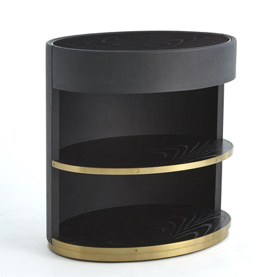 Global Views Ellipse Bedside Cabinet