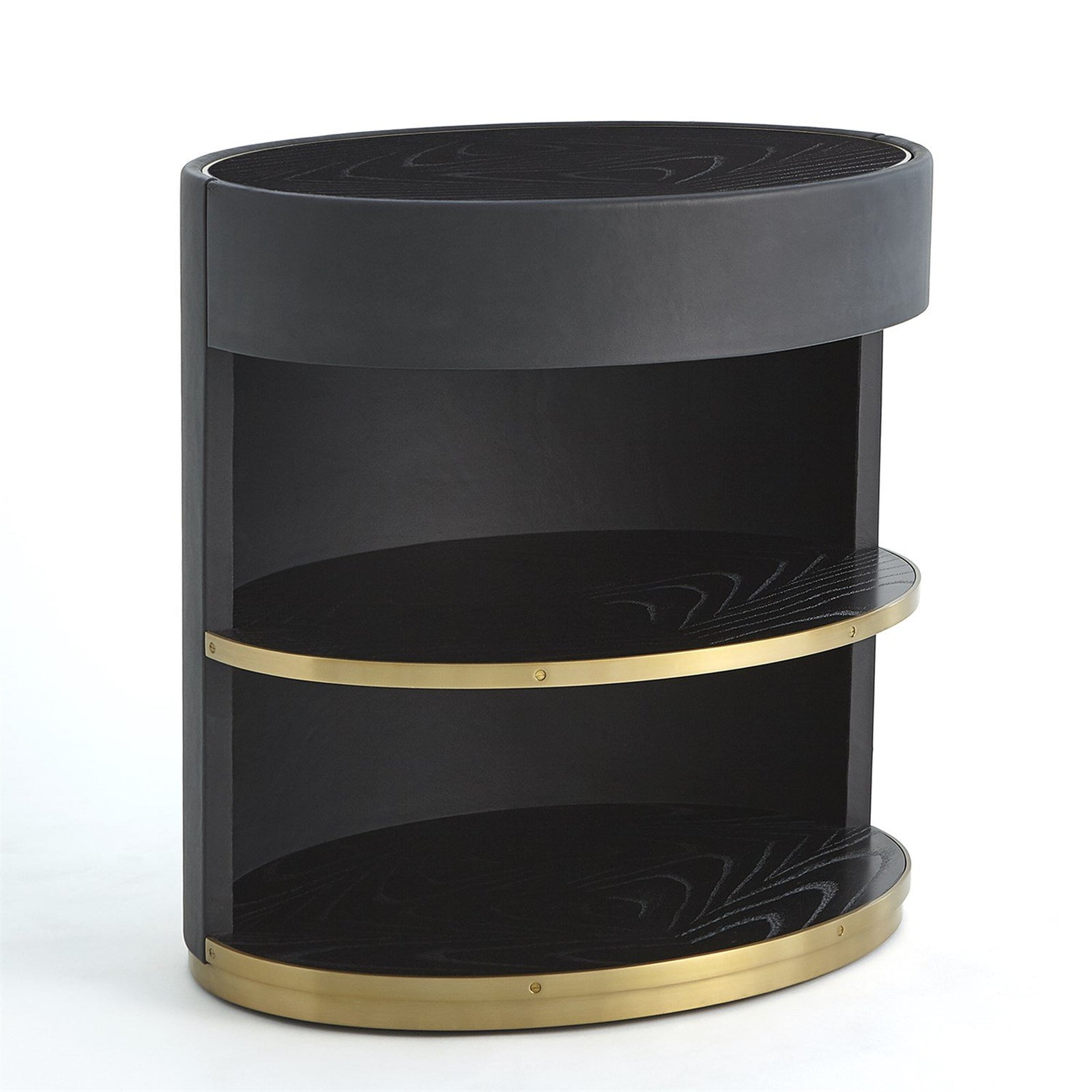 Global Views Ellipse Bedside Cabinet