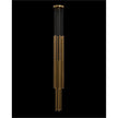 John Richard Hans Eleven-Droplight Brass Chandelier