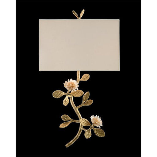 John Richard Quartz Flower Single-Light Wall Sconce