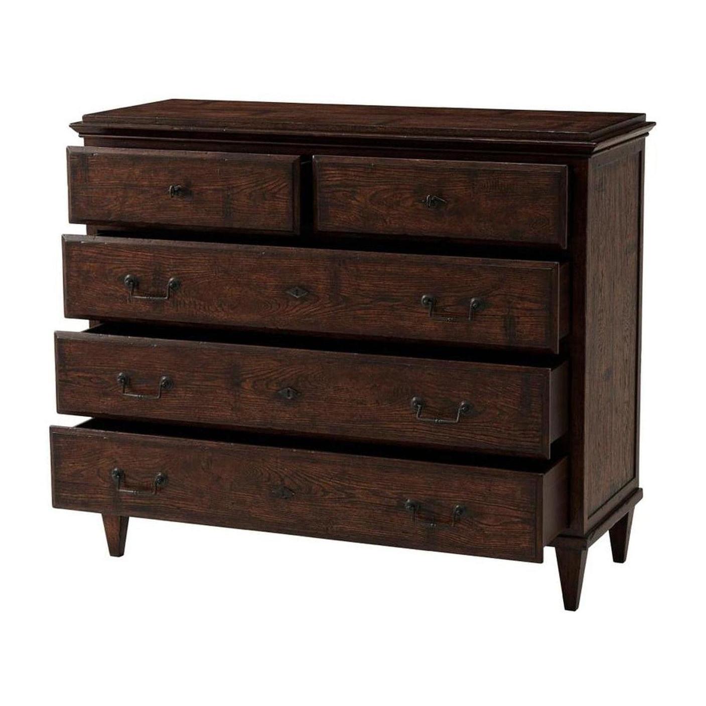 Theodore Alexander Althorp - Victory Oak Axel Chest of Drawers