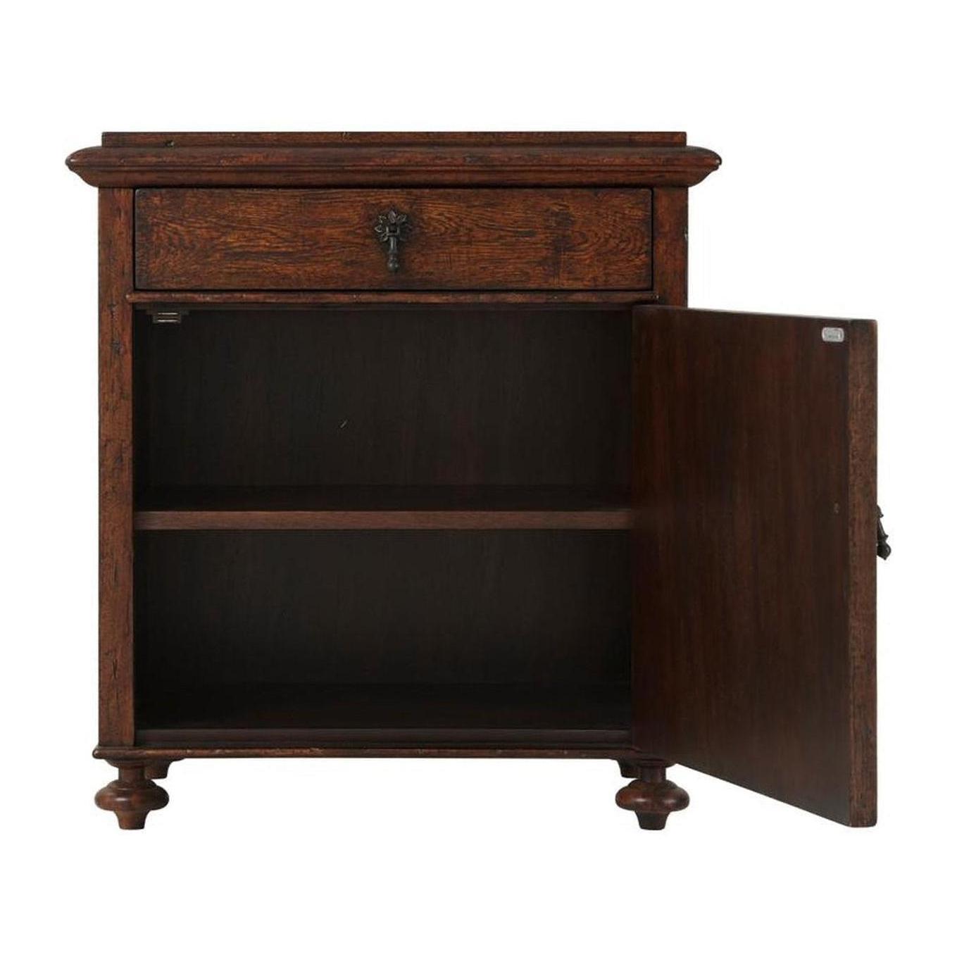 Theodore Alexander Althorp - Victory Oak Oliver Bedside Table
