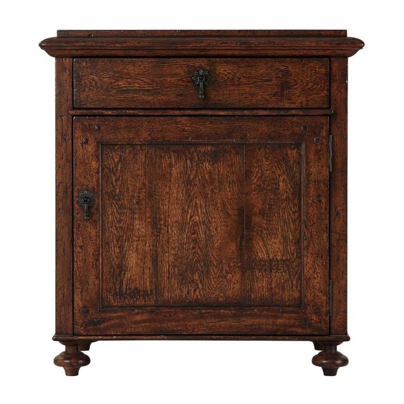 Theodore Alexander Althorp - Victory Oak Oliver Bedside Table