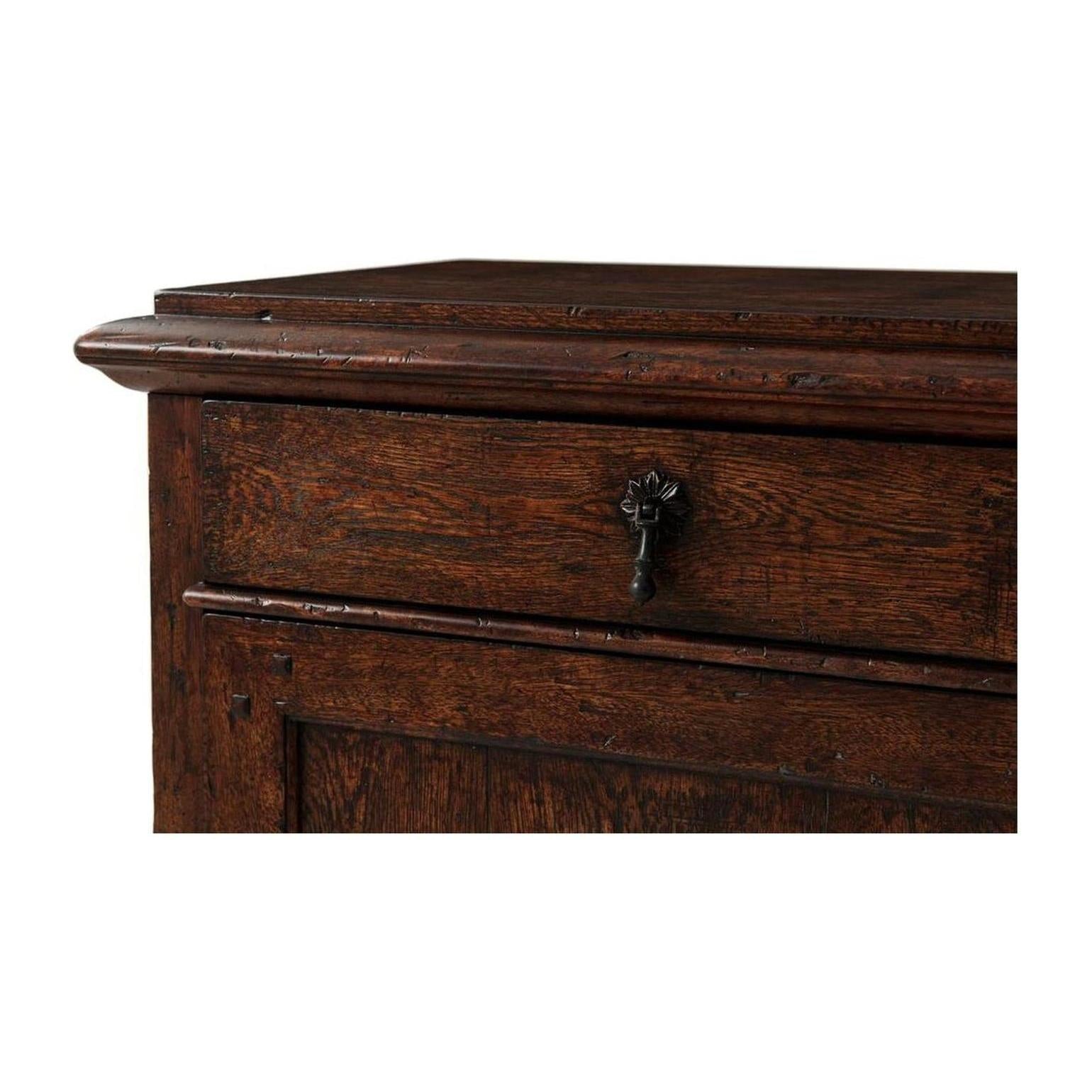 Theodore Alexander Althorp - Victory Oak Oliver Bedside Table