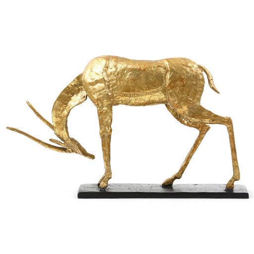 Villa & House Antelope Straight Horn Statue by Bungalow 5