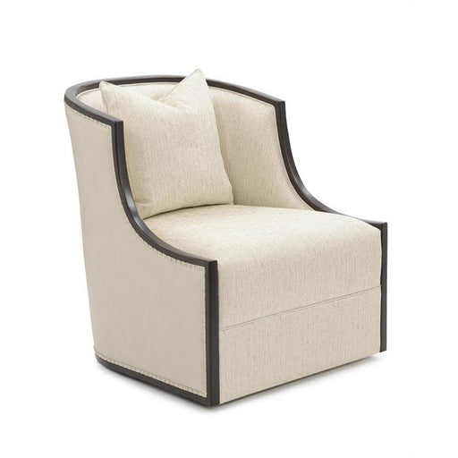 John Richard Ticinese Swivel Lounge Chair