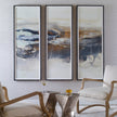 Uttermost Graphite Horizon Framed Prints - Set of 3