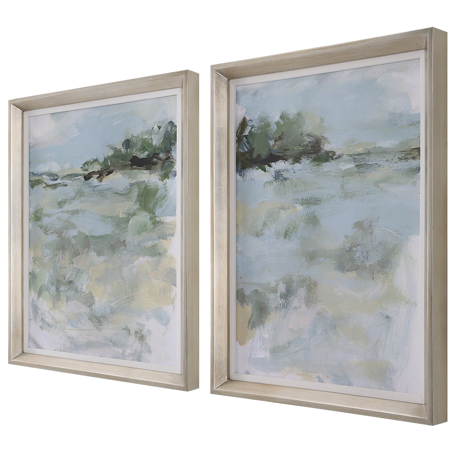 Uttermost Far Away View Framed Prints - Set of 2