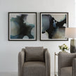 Uttermost Telescopic Abstract Framed Prints - Set of 2