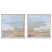 Uttermost Abstract Coastline Framed Prints - Set of 2