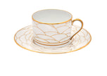 Haviland Art Deco by Haviland Teacup and Saucer
