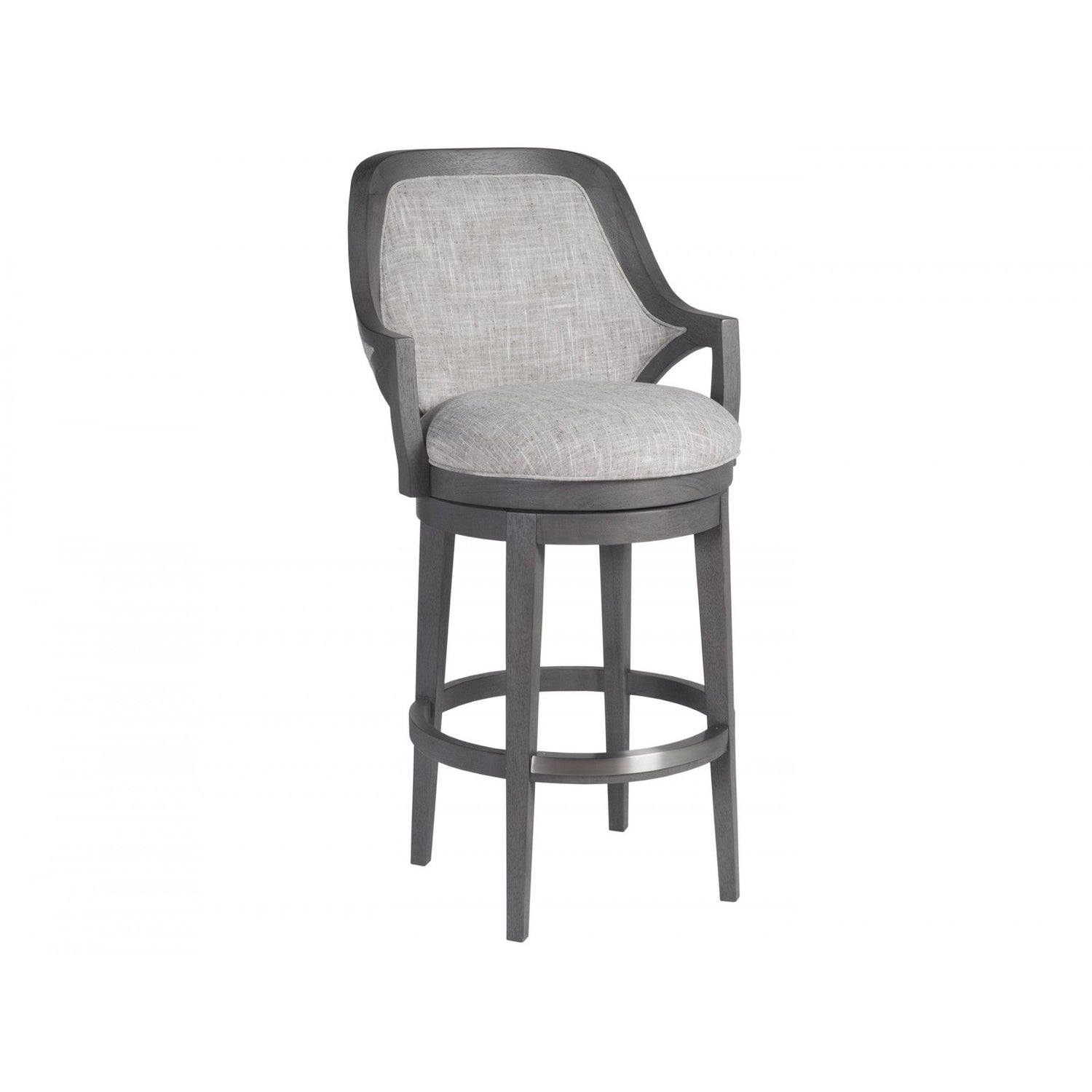 Artistica Home Appellation Upholstered Swivel Bar Stool