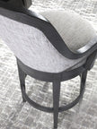 Artistica Home Appellation Upholstered Swivel Counter Stool