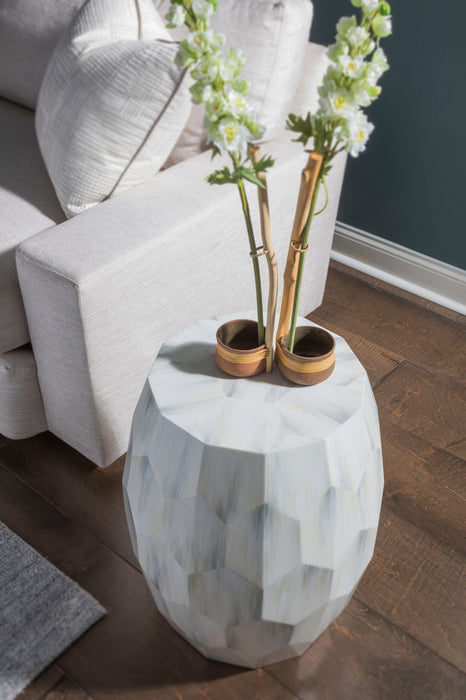 Artistica Home Bello Faceted Drum Table
