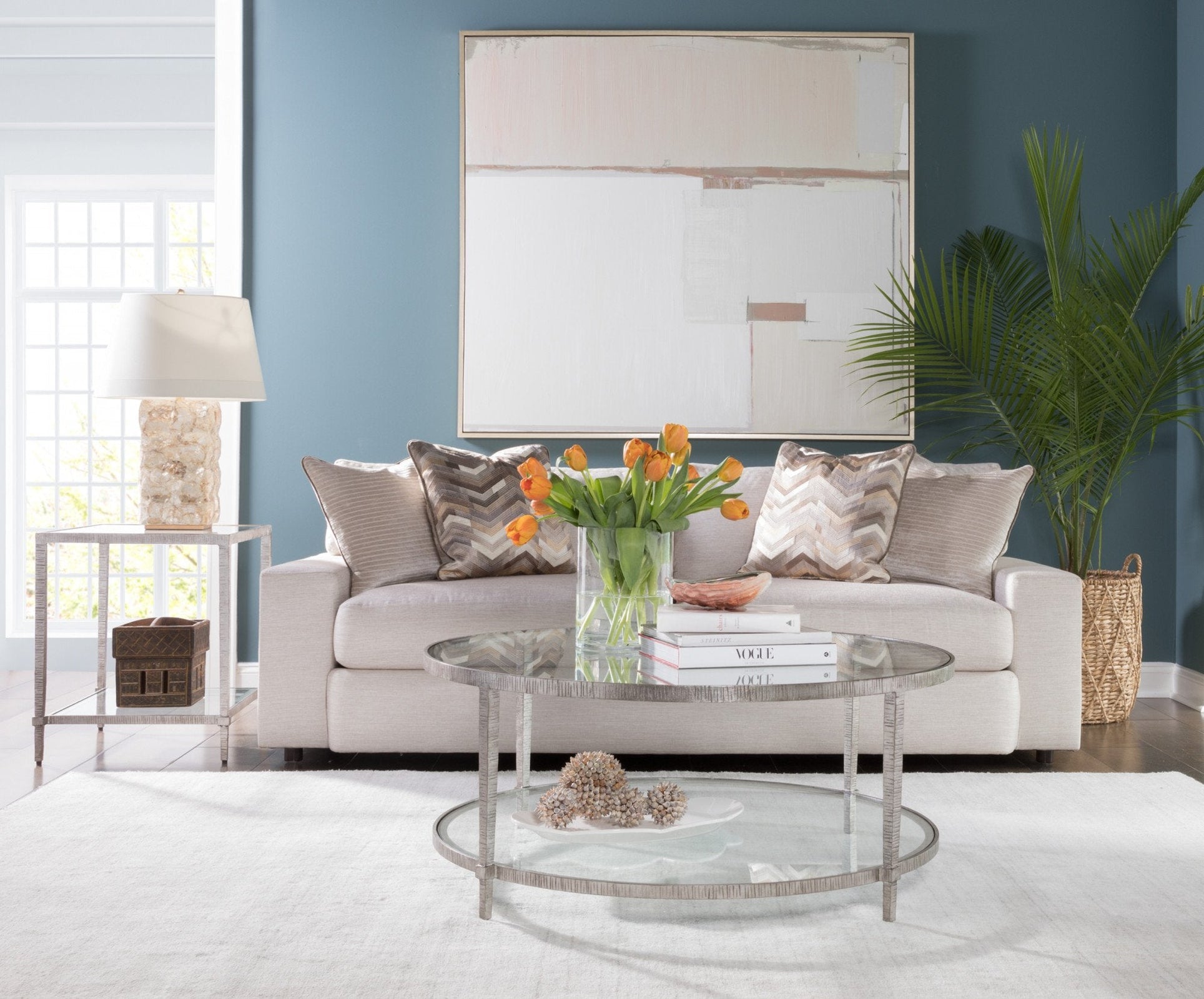 Artistica Home Claret Rectangular End Table