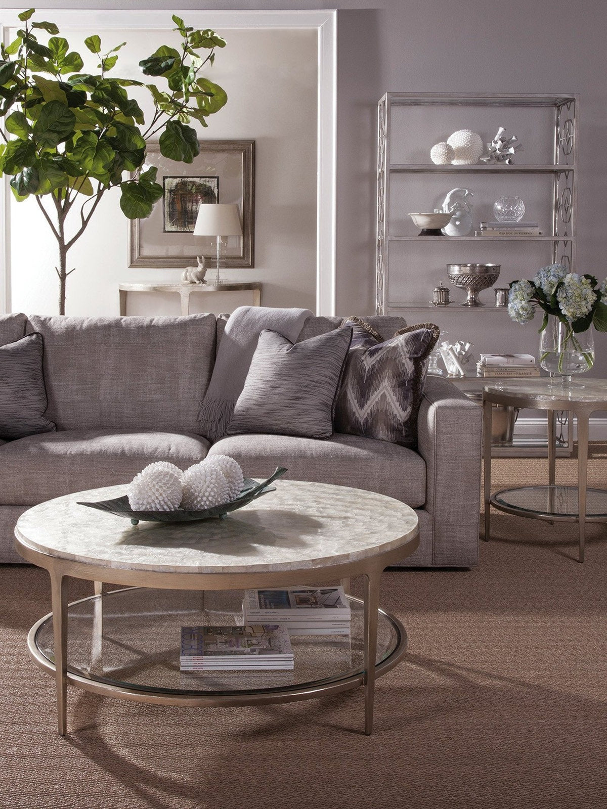 Artistica Home Gravitas Round Cocktail Table