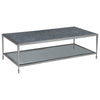 Artistica Home Sashay Silver Rectangular Cocktail Table
