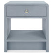 Villa & House Benjamin Linen 1-Drawer Side Table by Bungalow 5