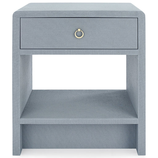 Villa & House Benjamin Linen 1-Drawer Side Table by Bungalow 5