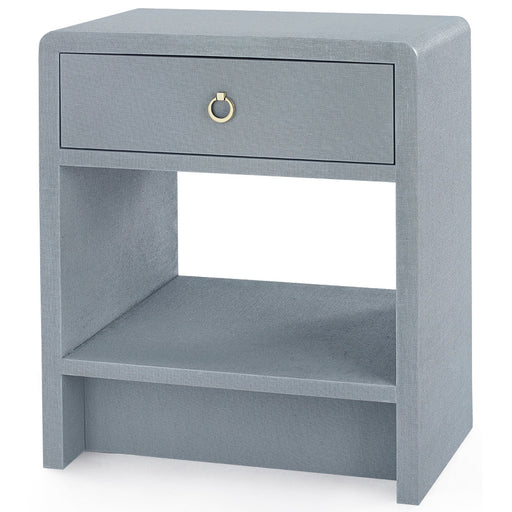 Villa & House Benjamin Linen 1-Drawer Side Table by Bungalow 5