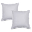 Michael Amini Brilliance Coverlet/Duvet White