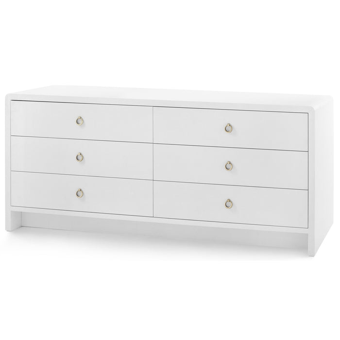 Villa & House Bryant Linen Extra Wide Large 6-Drawer by Bungalow 5