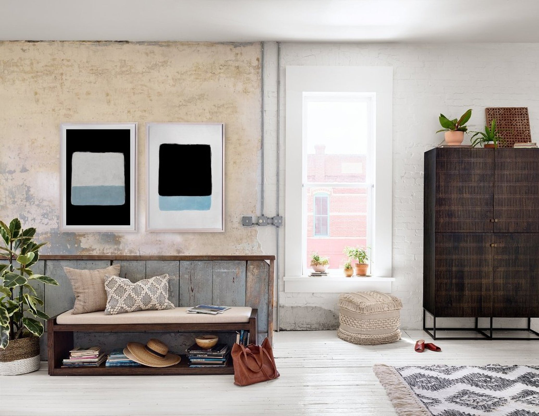 Four Hands Edmon Bench