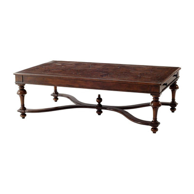Theodore Alexander The Rustic Parquetry Cocktail Table