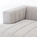 Four Hands Langham Channeled 3 PC Sectional with Ottoman