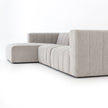 Four Hands Langham Channeled 3 PC Sectional