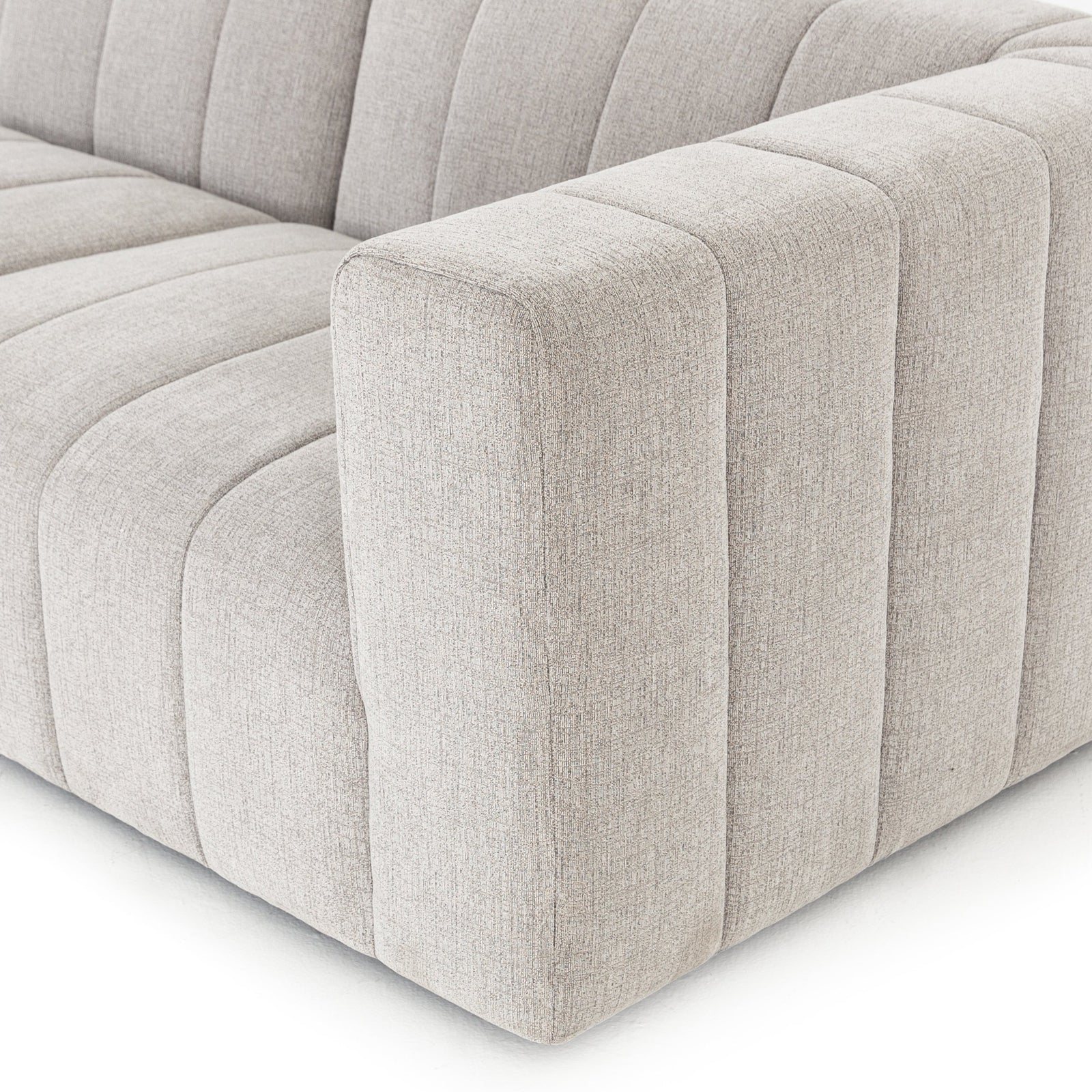 Four Hands Langham Channeled 3 PC Sectional