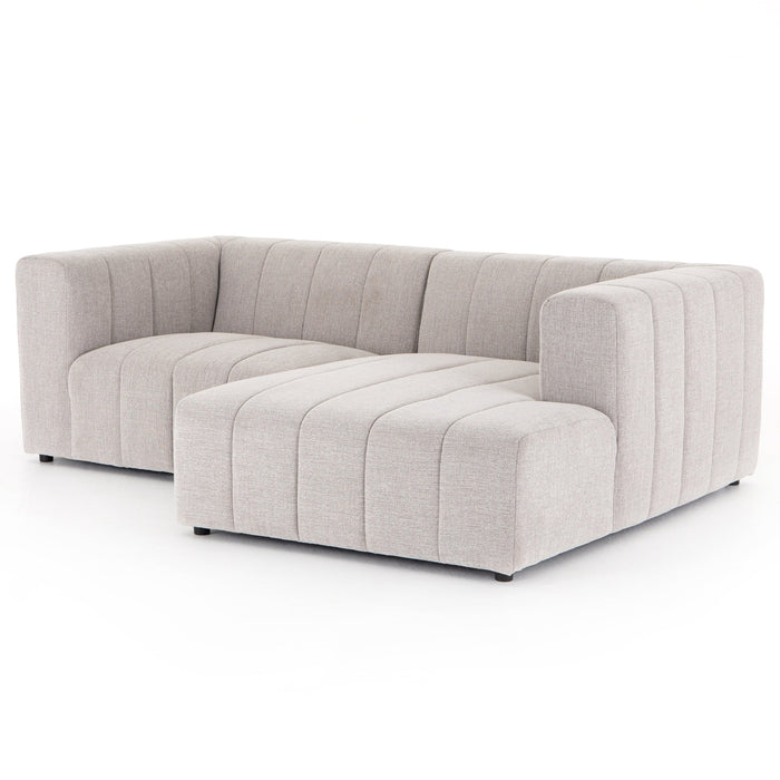 Four Hands Langham Channeled 2 PC Sectional