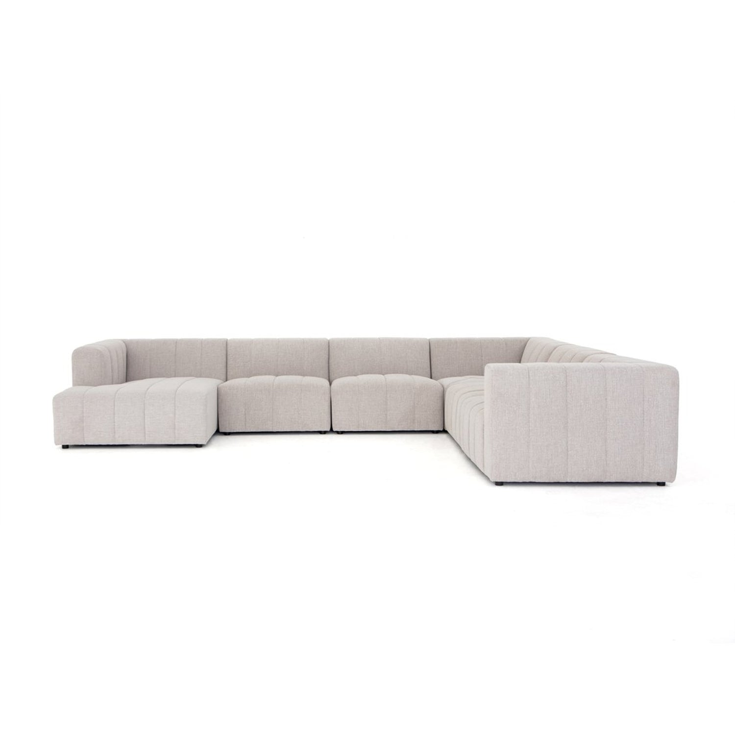 Four Hands Langham Channeled 6 PC Sectional