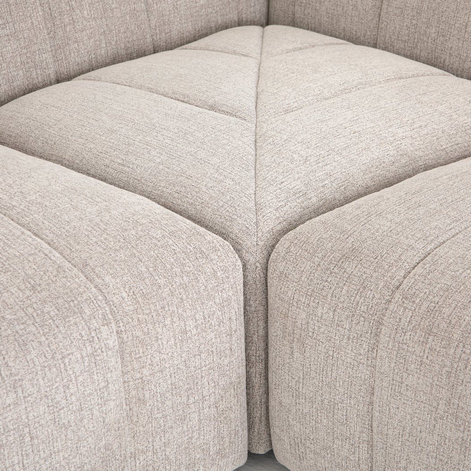 Four Hands Langham Channeled 5 PC Sectional