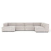 Four Hands Langham Channeled 5 PC Sectional