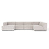 Four Hands Langham Channeled 5 PC Sectional
