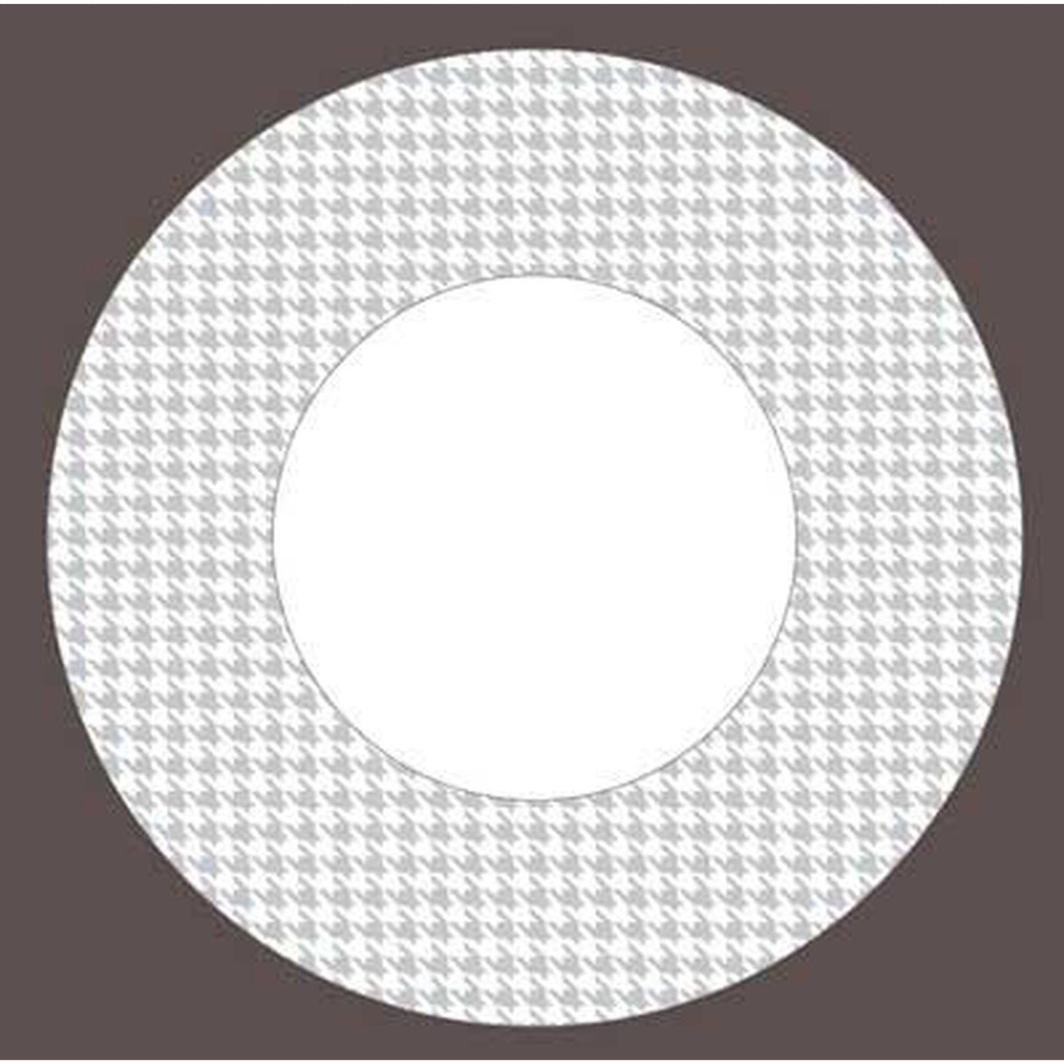 Raynaud Checks American Dinner Plate Round Center