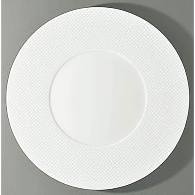 Raynaud Checks Round Buffet Plate Round Center