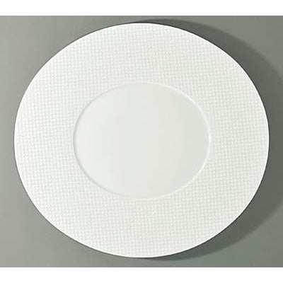 Raynaud Checks Oval Buffet Plate Ovale Center