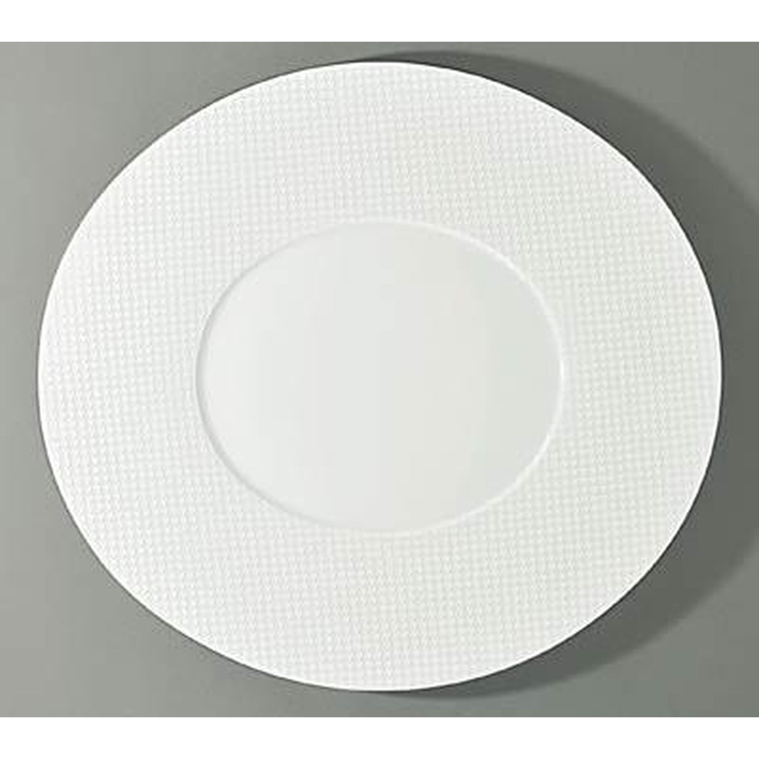 Raynaud Checks Oval Buffet Plate Ovale Center