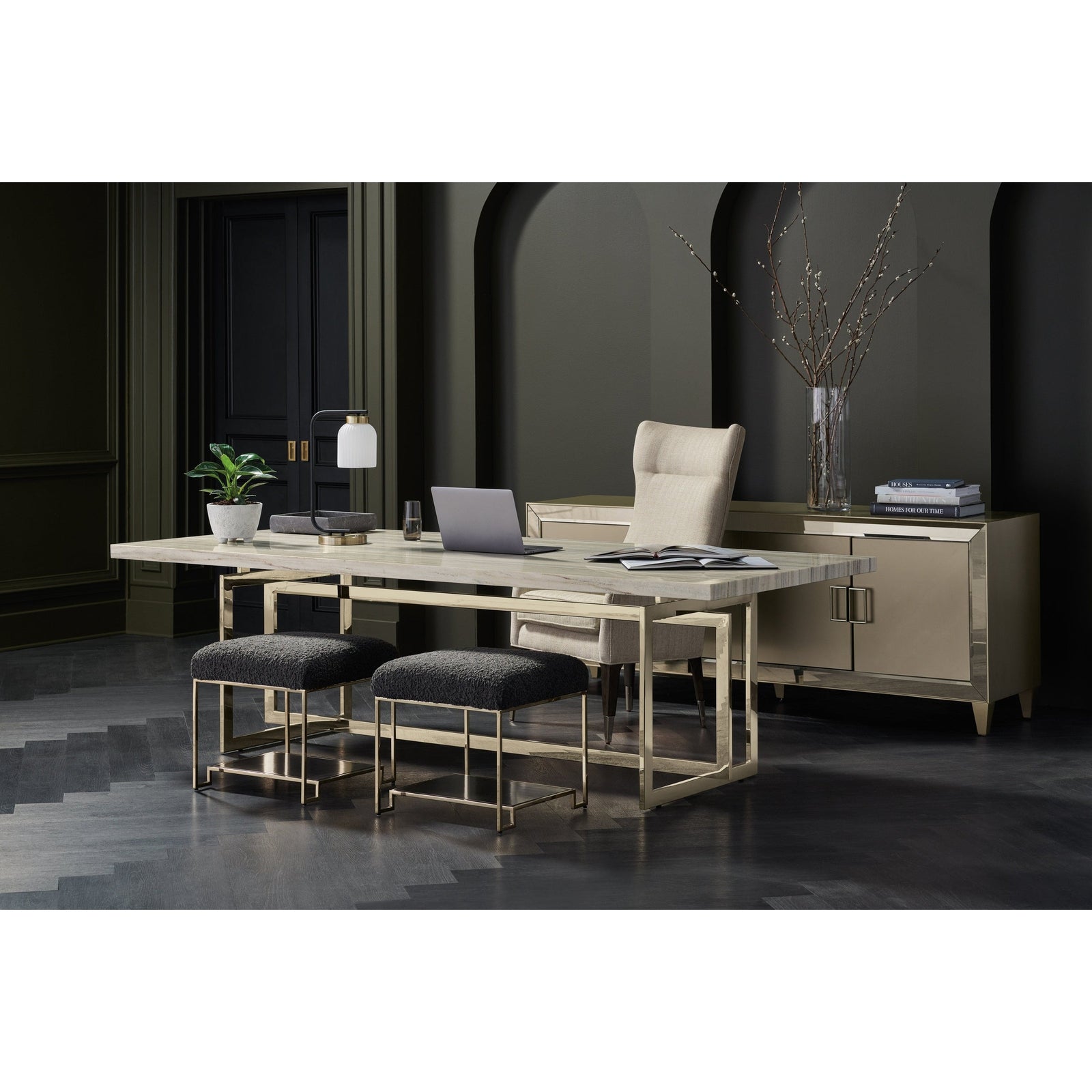 Caracole Classic Wish You Were Here Dining Table