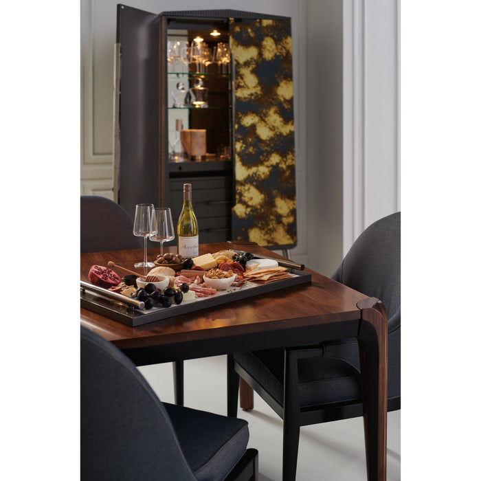 Caracole Served With A Twist Bar Cabinet DSC
