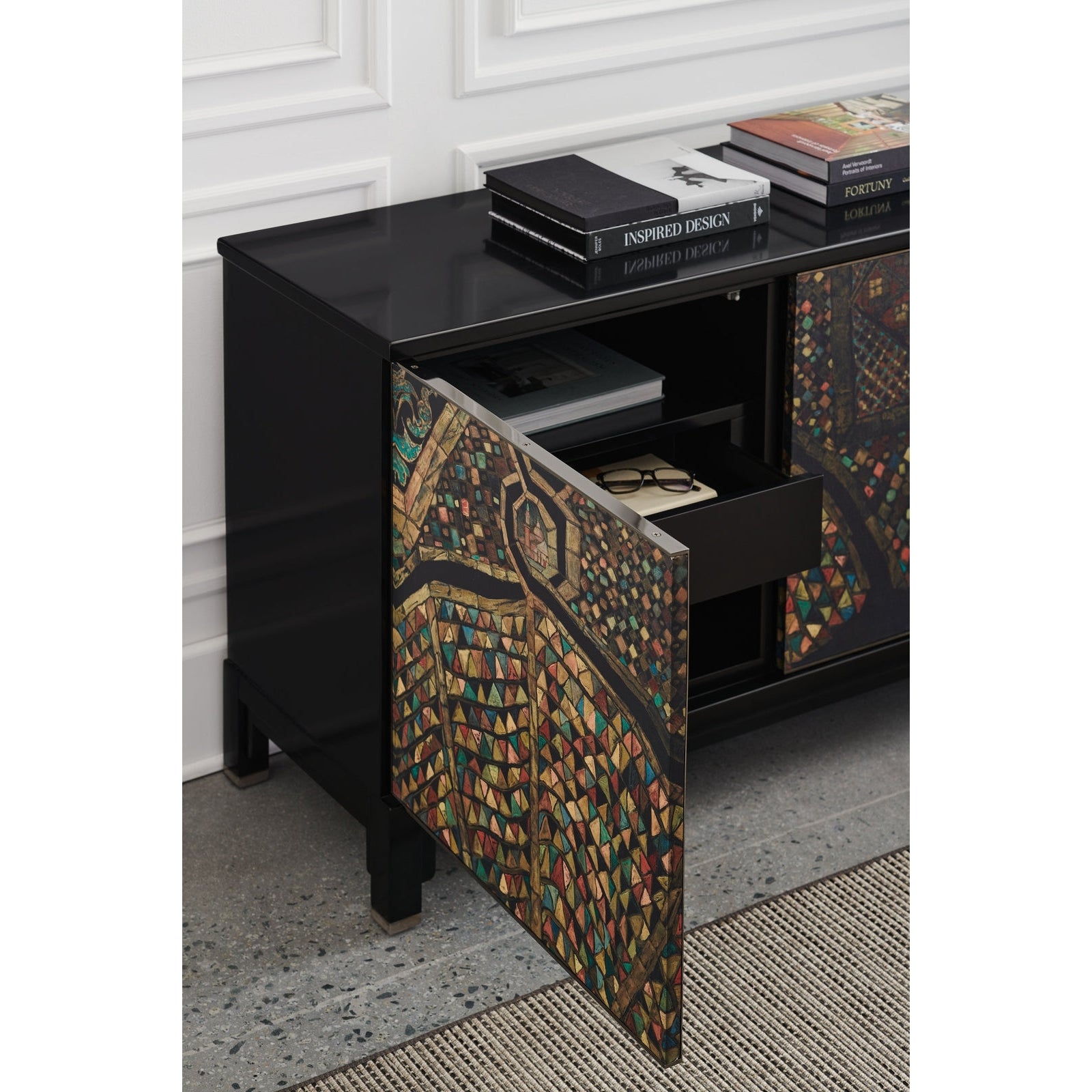 Caracole Mosaic Entertainment Console