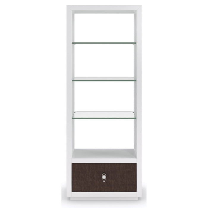 Caracole Classic Stacked Up Display Cabinet DSC