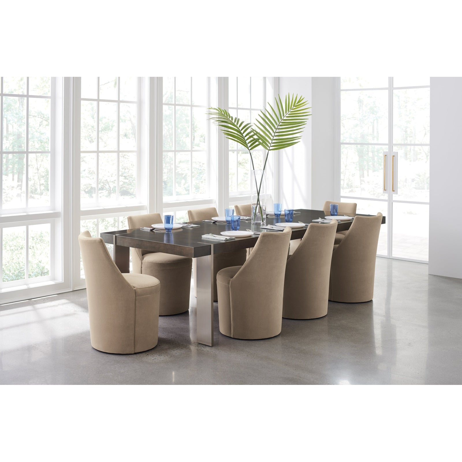 Caracole Classic Barrel Roll Chair