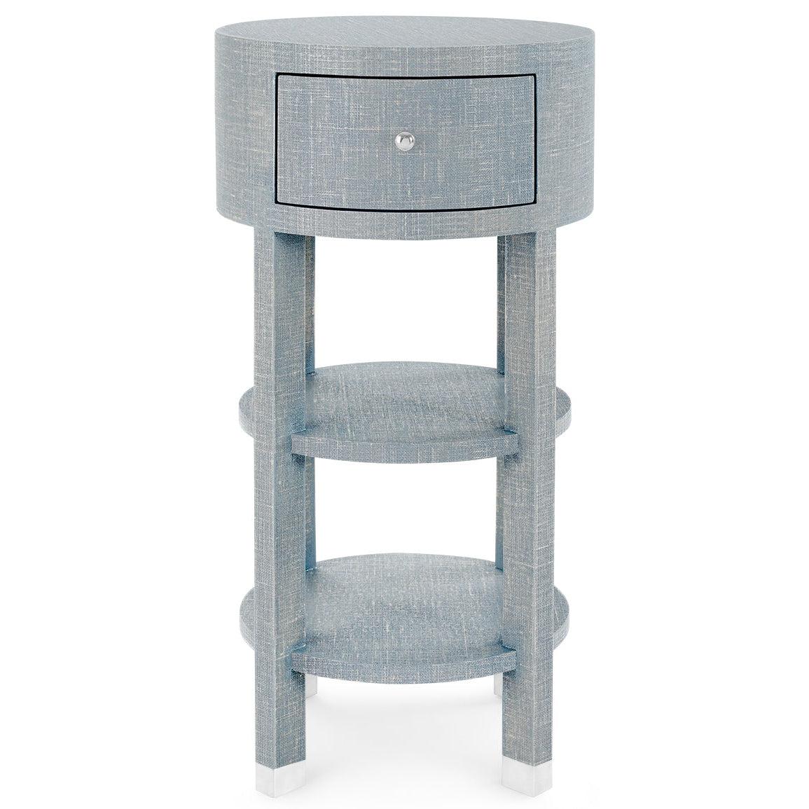 Villa & House Claudette 1-Drawer Round Side Table by Bungalow 5