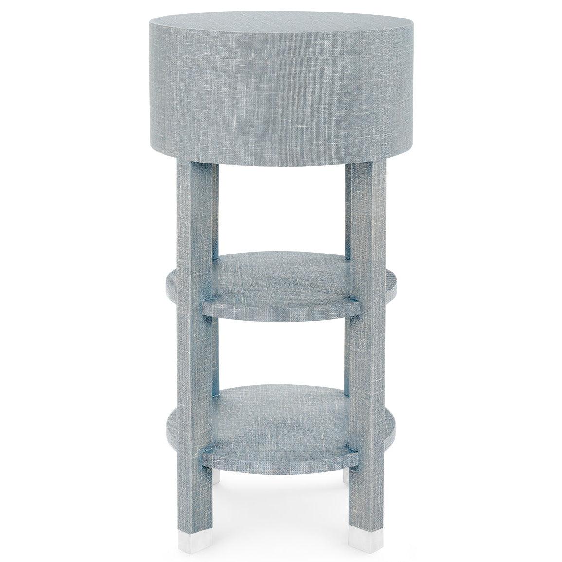 Villa & House Claudette 1-Drawer Round Side Table by Bungalow 5