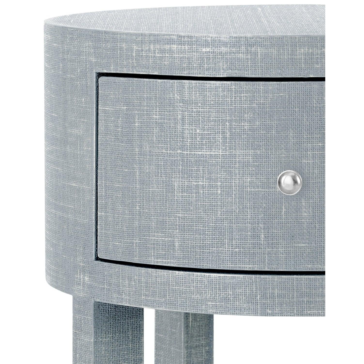 Villa & House Claudette 1-Drawer Round Side Table by Bungalow 5