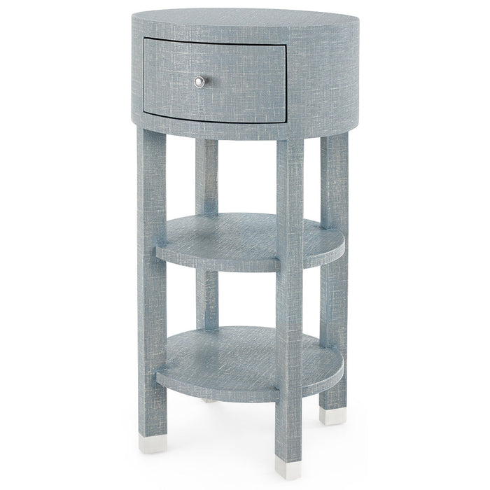 Villa & House Claudette 1-Drawer Round Side Table by Bungalow 5