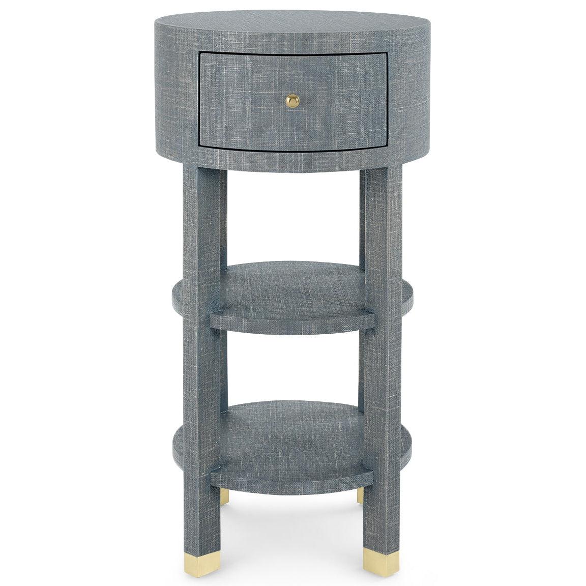 Villa & House Claudette 1-Drawer Round Side Table by Bungalow 5